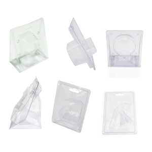 Emballage blister &agrave; clapet en plastique
